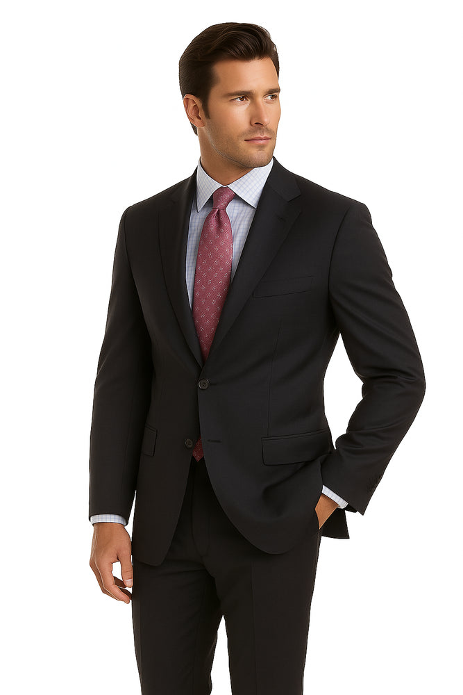 Two 2 Buttons Style Super Worsted Vergin Wool Business Suits Comes in 10 colors
