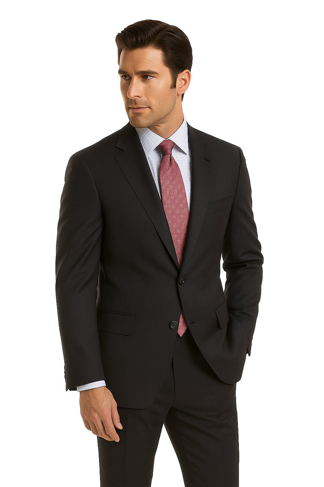 Two 2 Buttons Style Super Worsted Vergin Wool Business Suits Comes in 10 colors