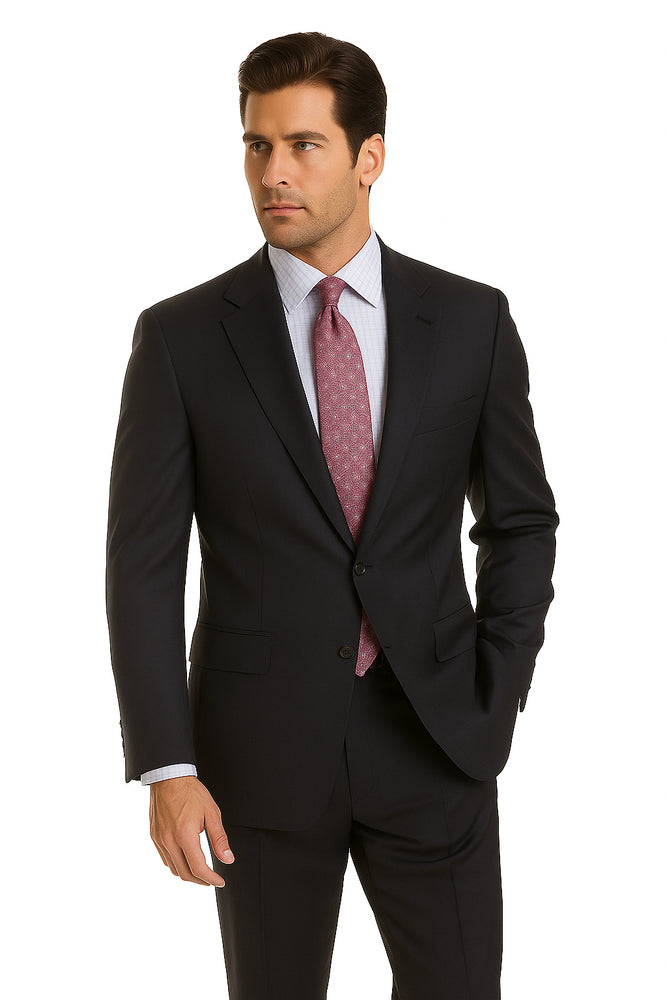 Two 2 Buttons Style Super Worsted Vergin Wool Business Suits Comes in 10 colors