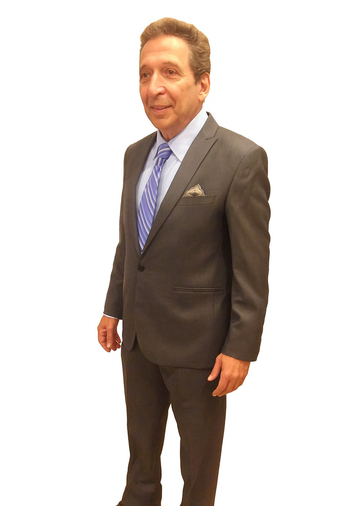 Men's 1 Button Slim Fit Peak Lapel Charcoal Grey ~ Medium Gray Wool Suit