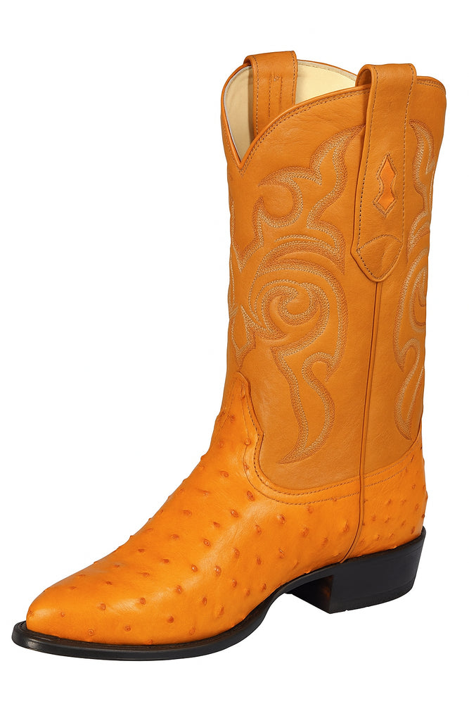 Botas de Avestruz Original Horma Puntal C