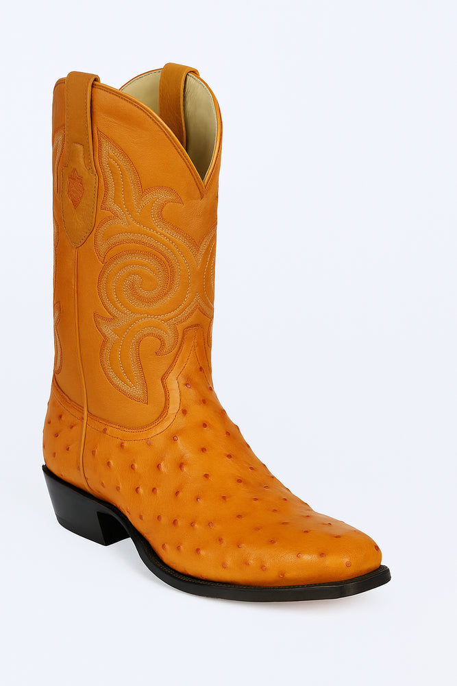 Botas de Avestruz Original Horma Puntal C