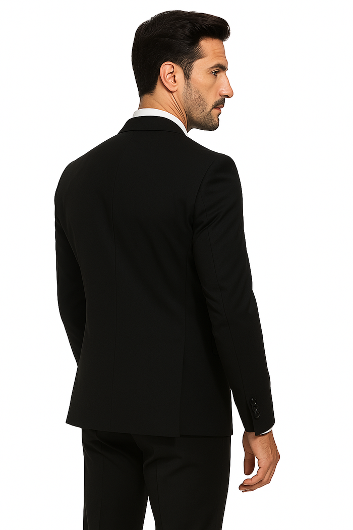 Terrano, Slim Fit, Pure Wool Suit by Tiglio Luxe TIG4001