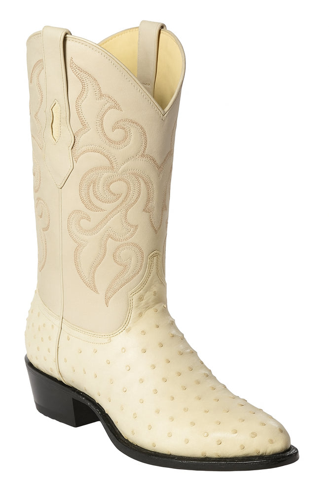 Botas de Avestruz Original Horma Puntal -A