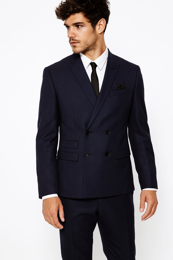 Double Breasted Suits Slim Fit Wool Suit 4 Buttons Style 2020 New Formal Style