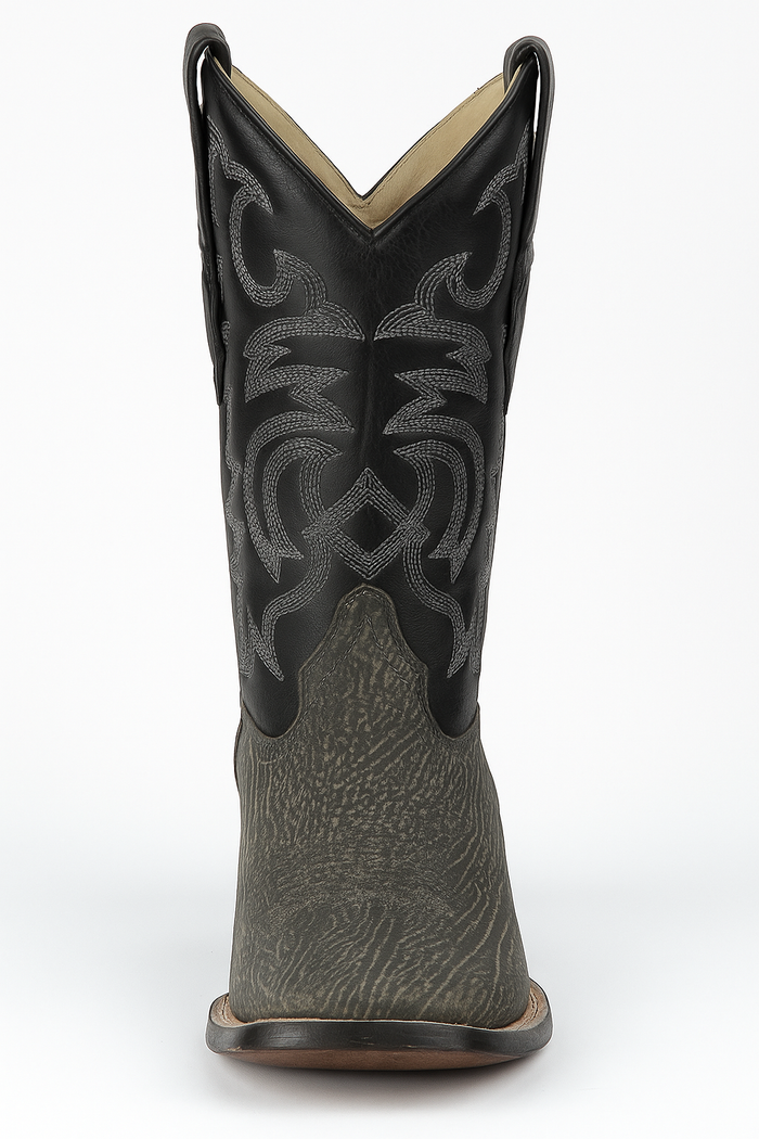 Men's Los Altos Shark Skin Wide Square Toe Boots