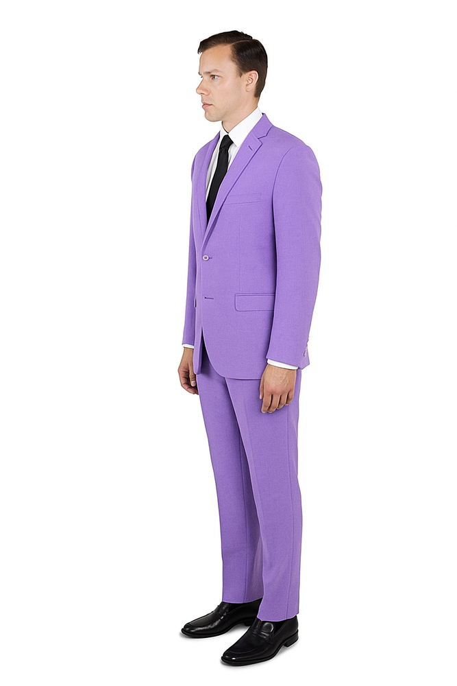 Mens Lavender Tuxedo