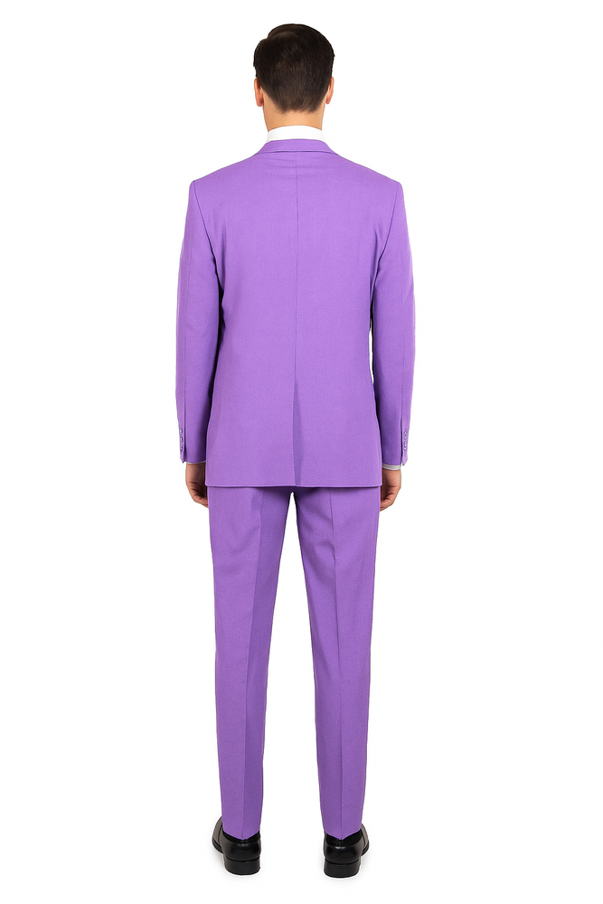 Mens Lavender Tuxedo