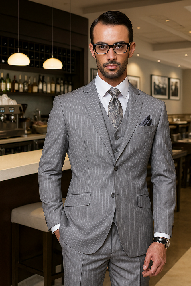 Trajes Gris Para Hombre