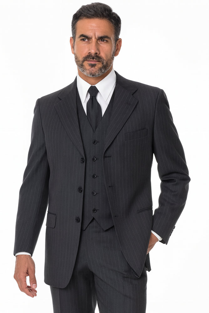 Alberto Nardoni 3 Buttons Vested Wool Suit