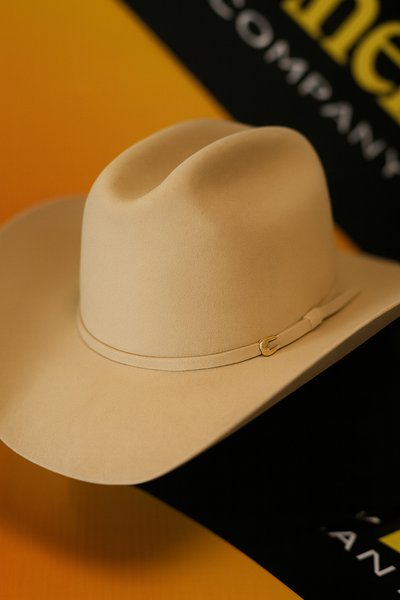 Tejana Serratelli Designer 30x San Jose Buckskin 3 1/2 Brim Western Cowboy Hat