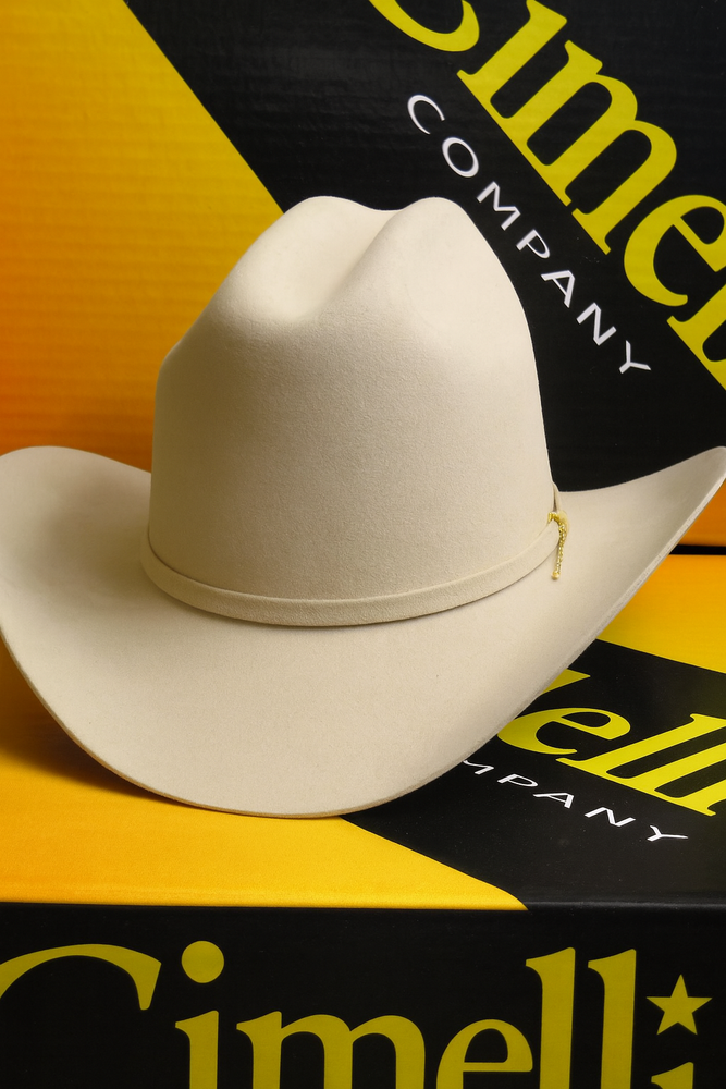 Tejana Serratelli Designer 30x San Jose Buckskin 3 1/2 Brim Western Cowboy Hat