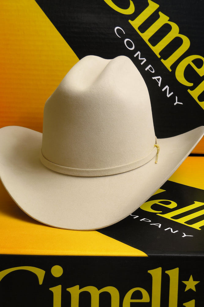 Tejana Serratelli Designer 30x San Jose Buckskin 3 1/2 Brim Western Cowboy Hat