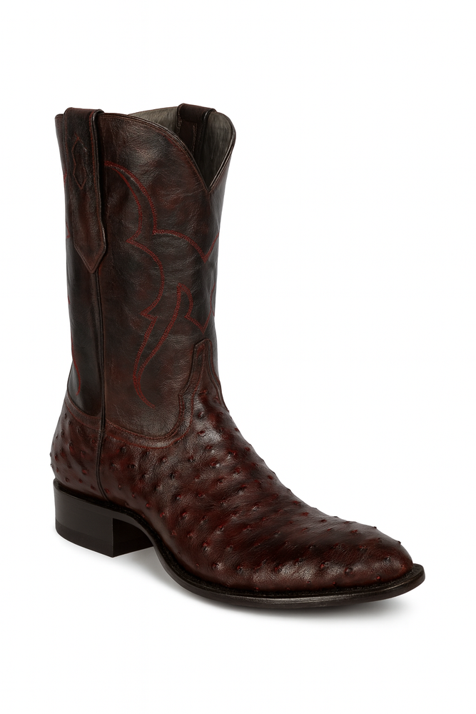 Botas de Avestruz Original Horma Roper