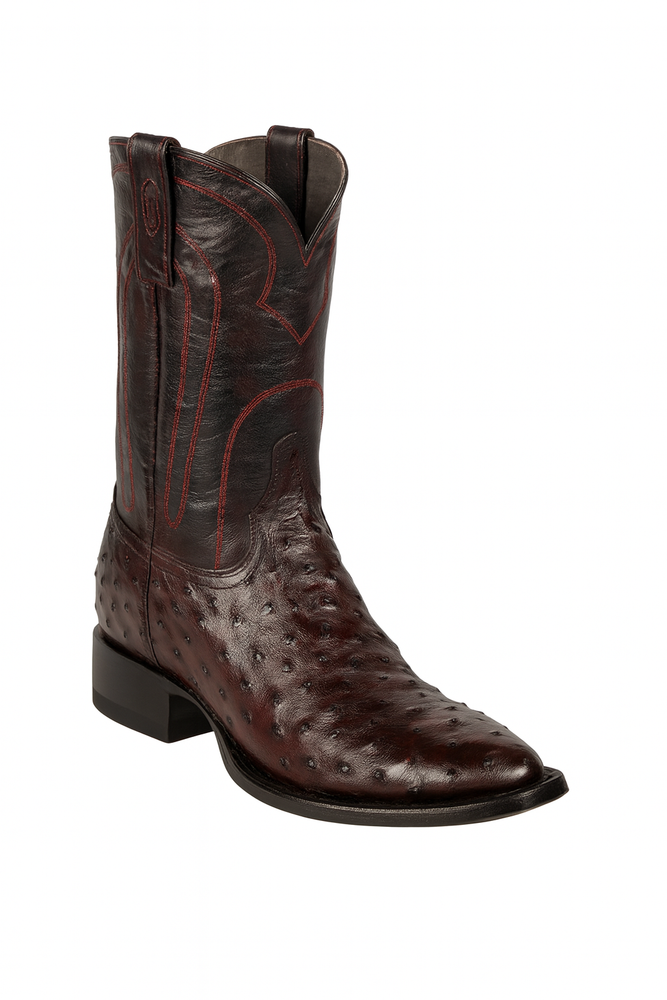 Botas de Avestruz Original Horma Roper