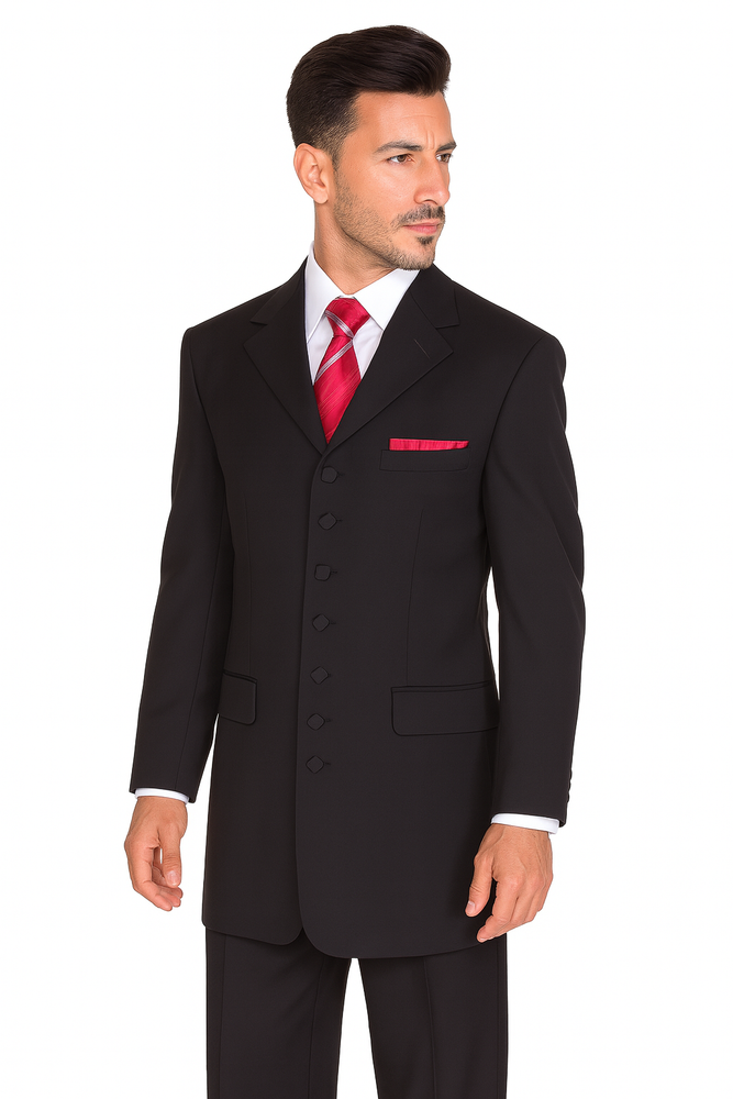 "Gangster Zoot Suit for Men - 7 Button Long Fashion Style"