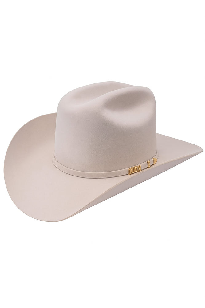 Serratelli Hat Company-100x Beaver Felt Comandant Cowboy Hat