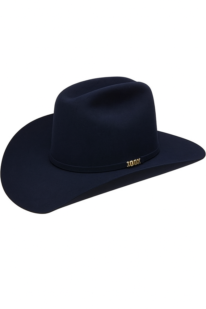 Serratelli Hat Company-100x Beaver Felt Comandant Cowboy Hat