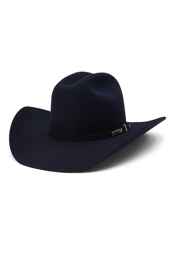 Serratelli Hat Company-100x Beaver Felt Comandant Cowboy Hat