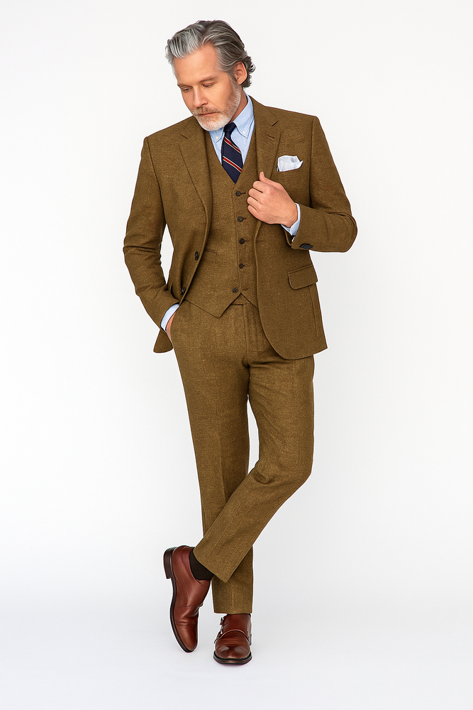 Mens country Wedding Suits - Mens Country Wedding Attire - Brown
