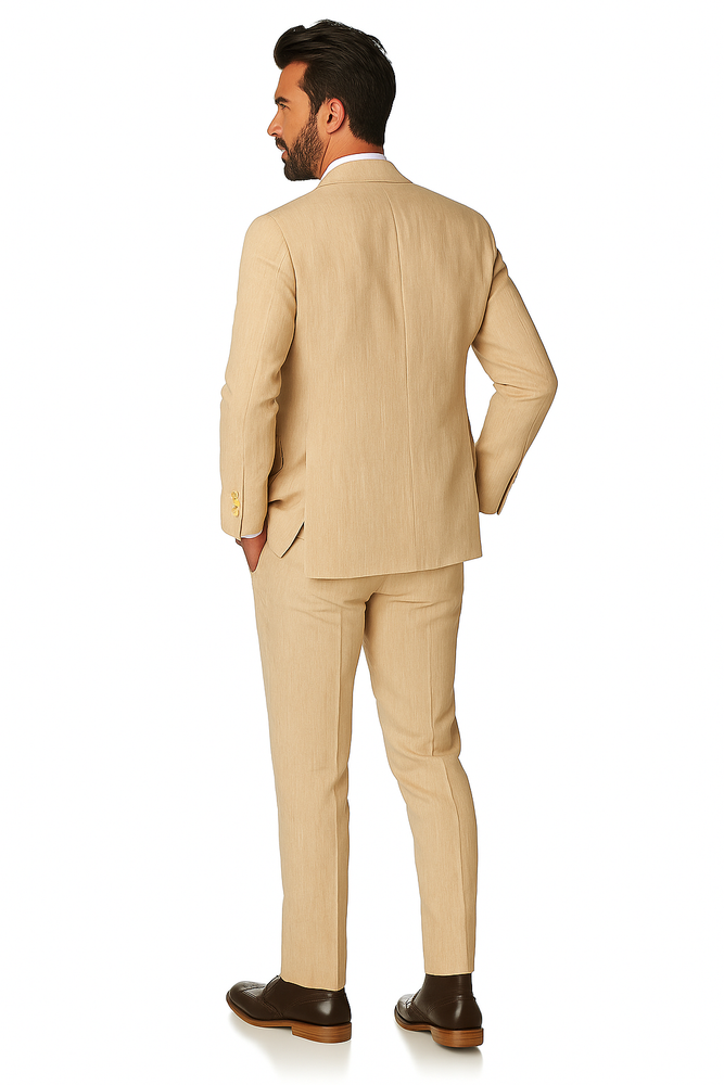 Mix and Match Suits Men's Suit Separates Wool Natural Suit By Alberto Nardoni Brand