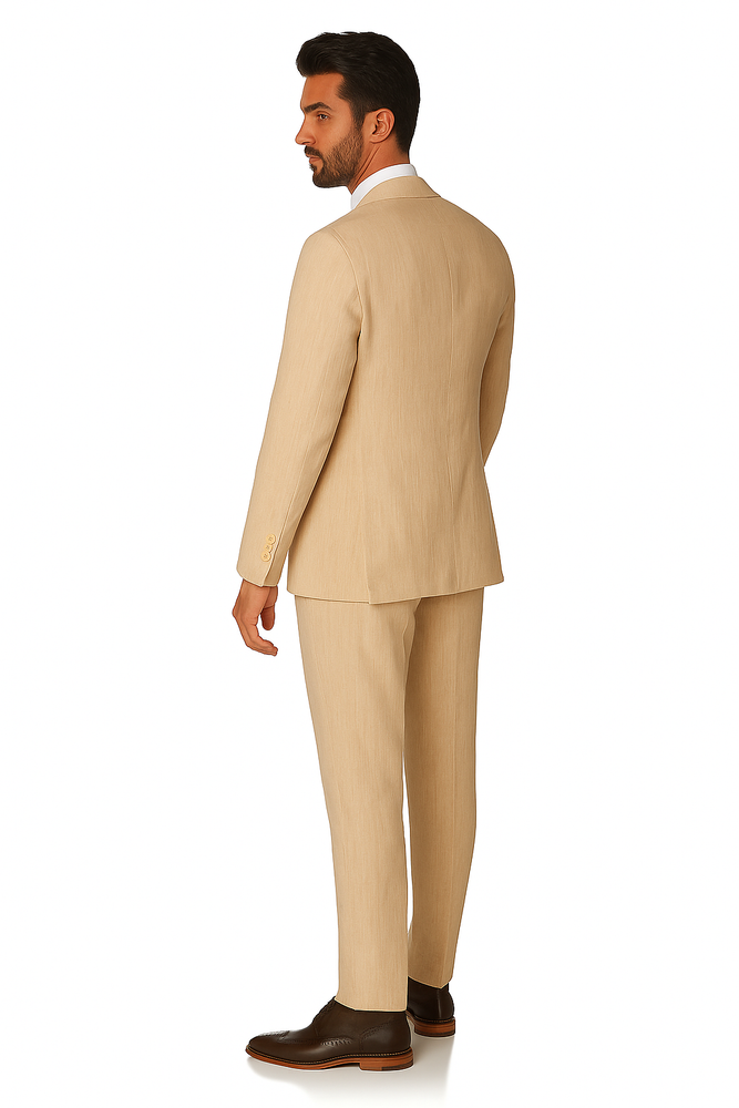 Mix and Match Suits Men's Suit Separates Wool Natural Suit By Alberto Nardoni Brand