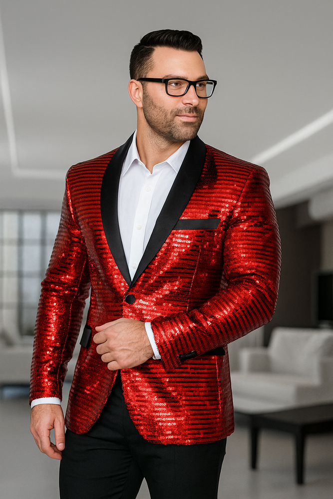 Mardi Gras Outfits For Men - Red