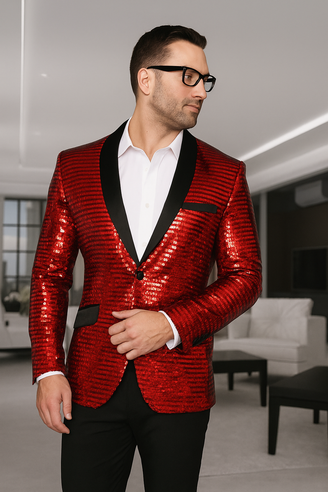 Mardi Gras Outfits For Men - Red