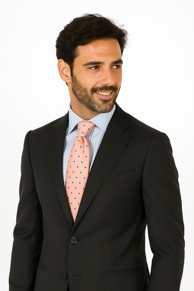 Mix and Match Suits Men's Suit Separates Wool Fabric Darkest Charcoal Gray By Alberto Nardoni Brand