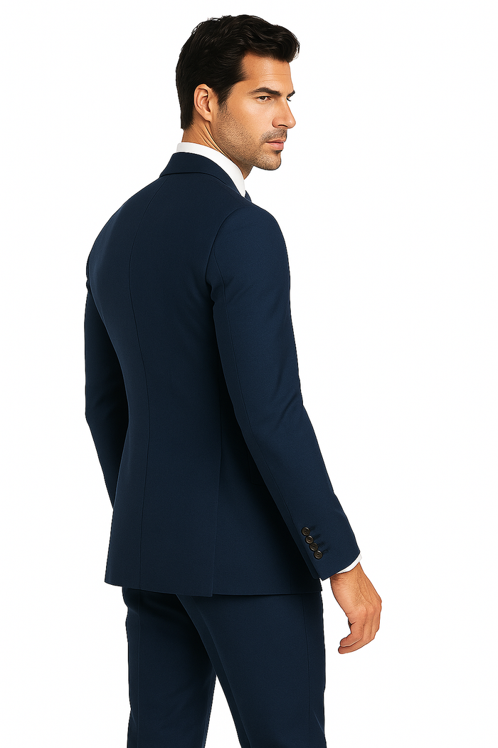 Terrano, Slim Fit, Pure Wool Suit by Tiglio Luxe TIG4002