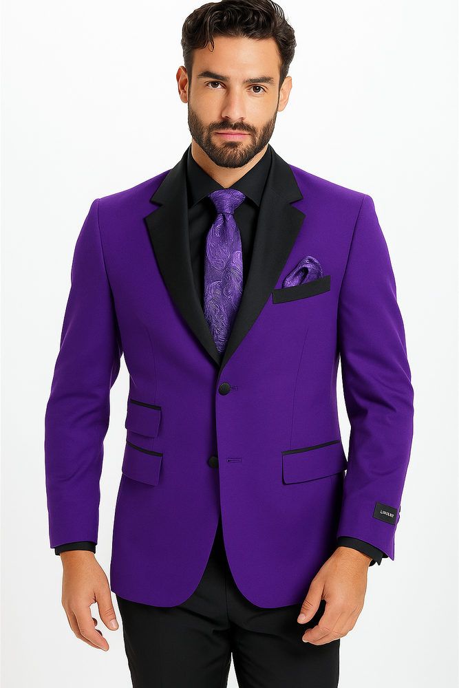 Mardi Gras Tuxedo Suit Package Blazer + Pants