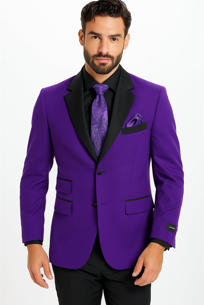 Mardi Gras Tuxedo Suit Package Blazer + Pants