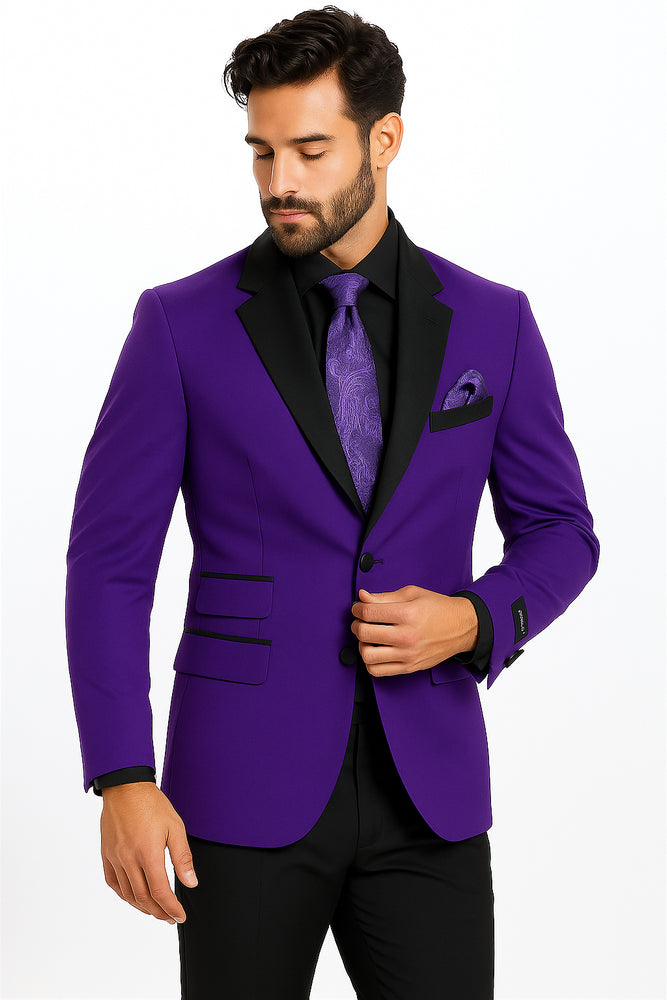 Mardi Gras Tuxedo Suit Package Blazer + Pants
