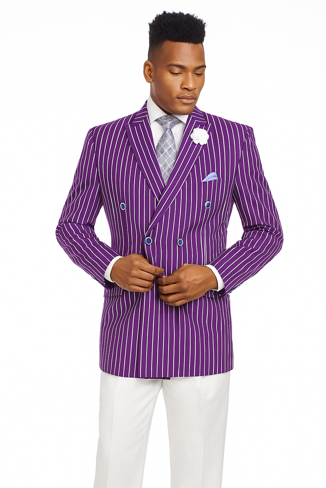 Mardi Gras Tuxedo Suit Package Blazer + Pants