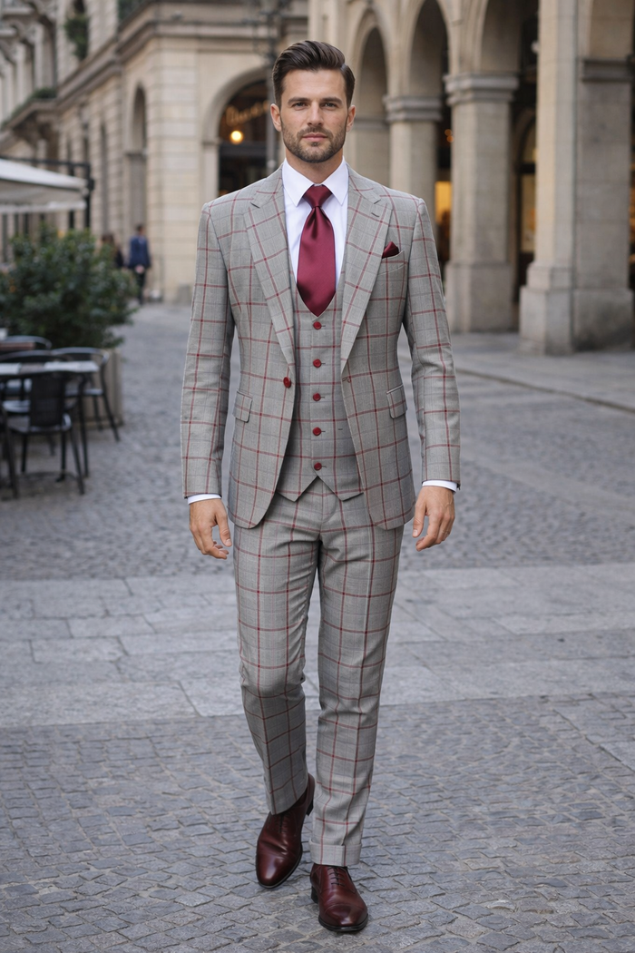 Rossi Man RM1854 Tom Slim Fit Suit – Modern Men’s Formalwear