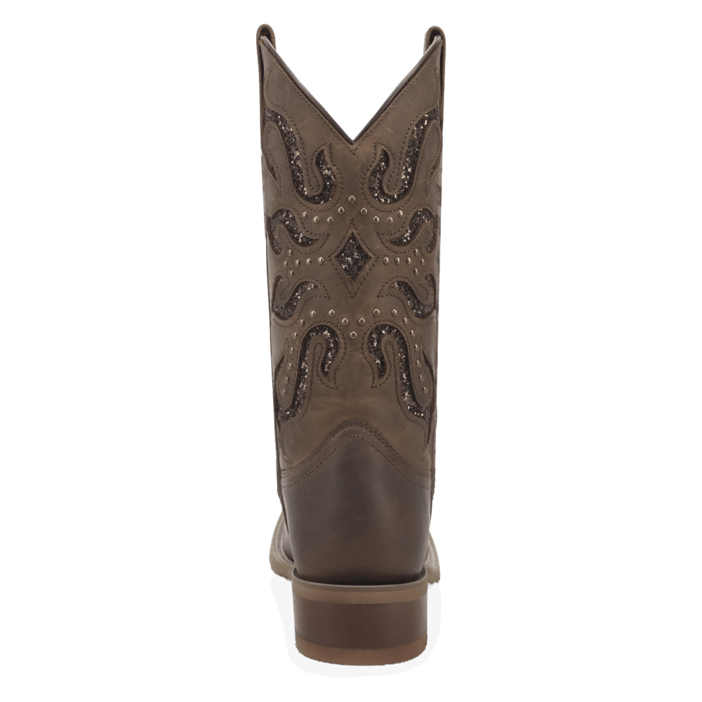 Laredo Lonestar Lace Leather Boot - Classic Western Style