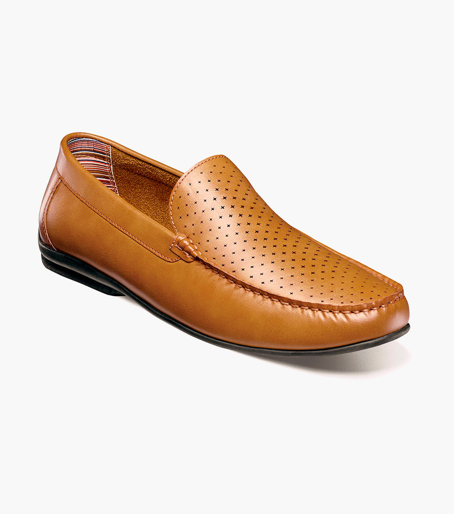Stacy Adams Conroy Moc Toe Perf Slip On by Stacy Adams Shoes