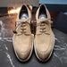 Zelli Campo Suede Goatskin / Wax Lace-up Shoes Oak (26-224-OAK)