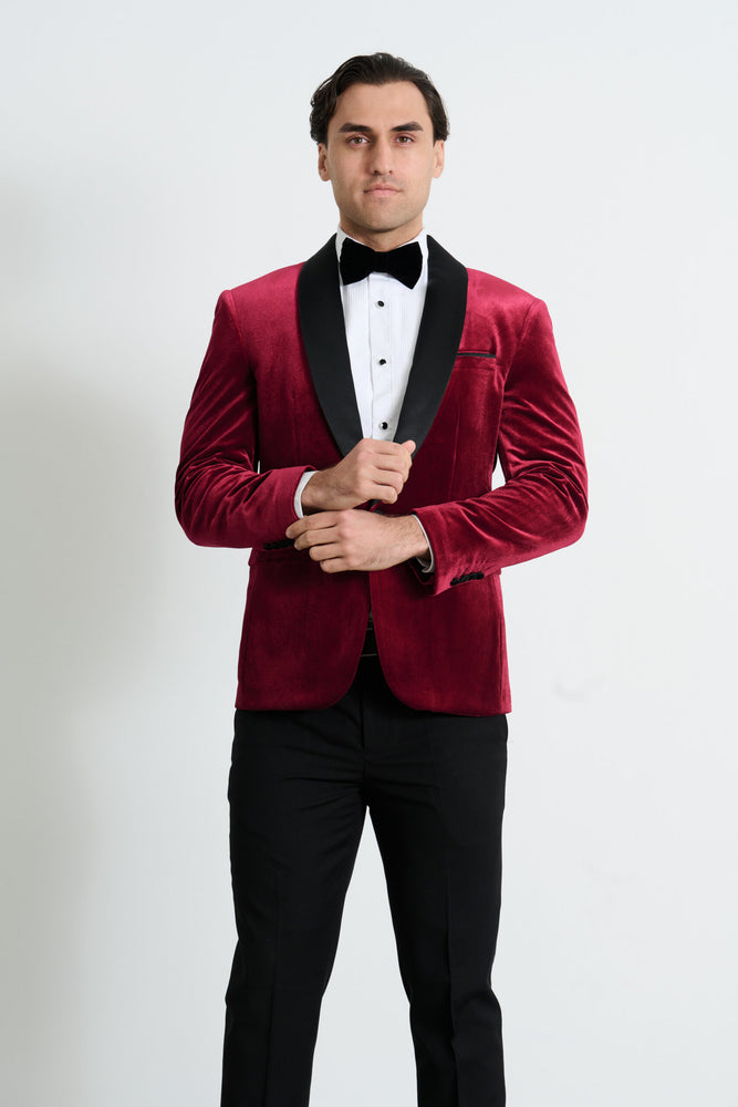 Olive Green Velvet Fabric Suit With Velvet Tuxedos Fabric