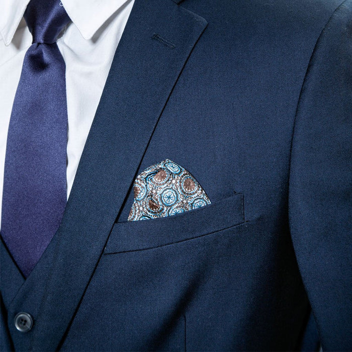 Navy Blue Skinny Fit Suit Three Piece Set - Separates - Wedding - Prom