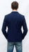 Men’s Navy Blue Double Breasted Blazer – Formal Sport Coat