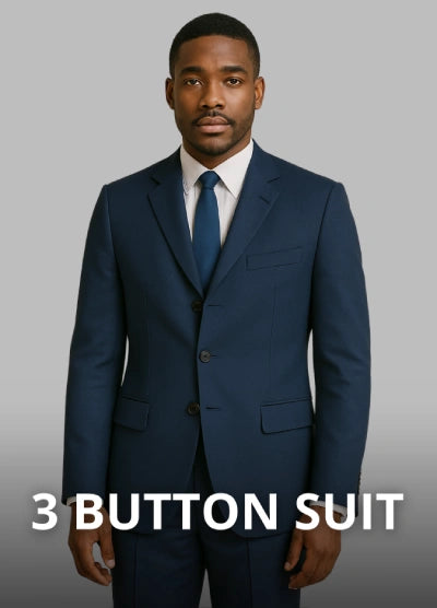 3 Button Suits
