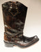 Mauri Chocolate Alligator & Calf Knee Boots 44238 - Dudes Boutique