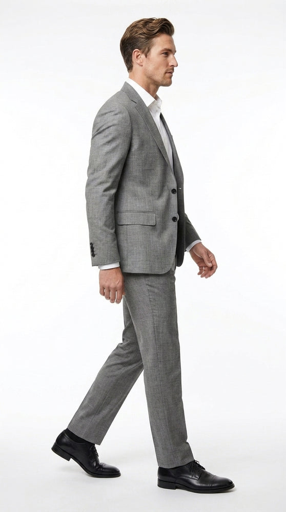 Men’s James Bond Skyfall Inspired Grey Suit – Classic 2 Button Formal Suit