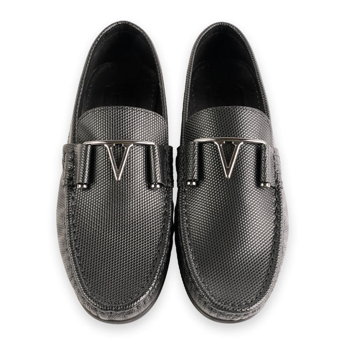 P0215-3218 Lizard V buckle- Black