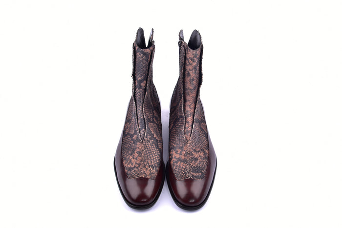 C203-3273- Python Brown Beige