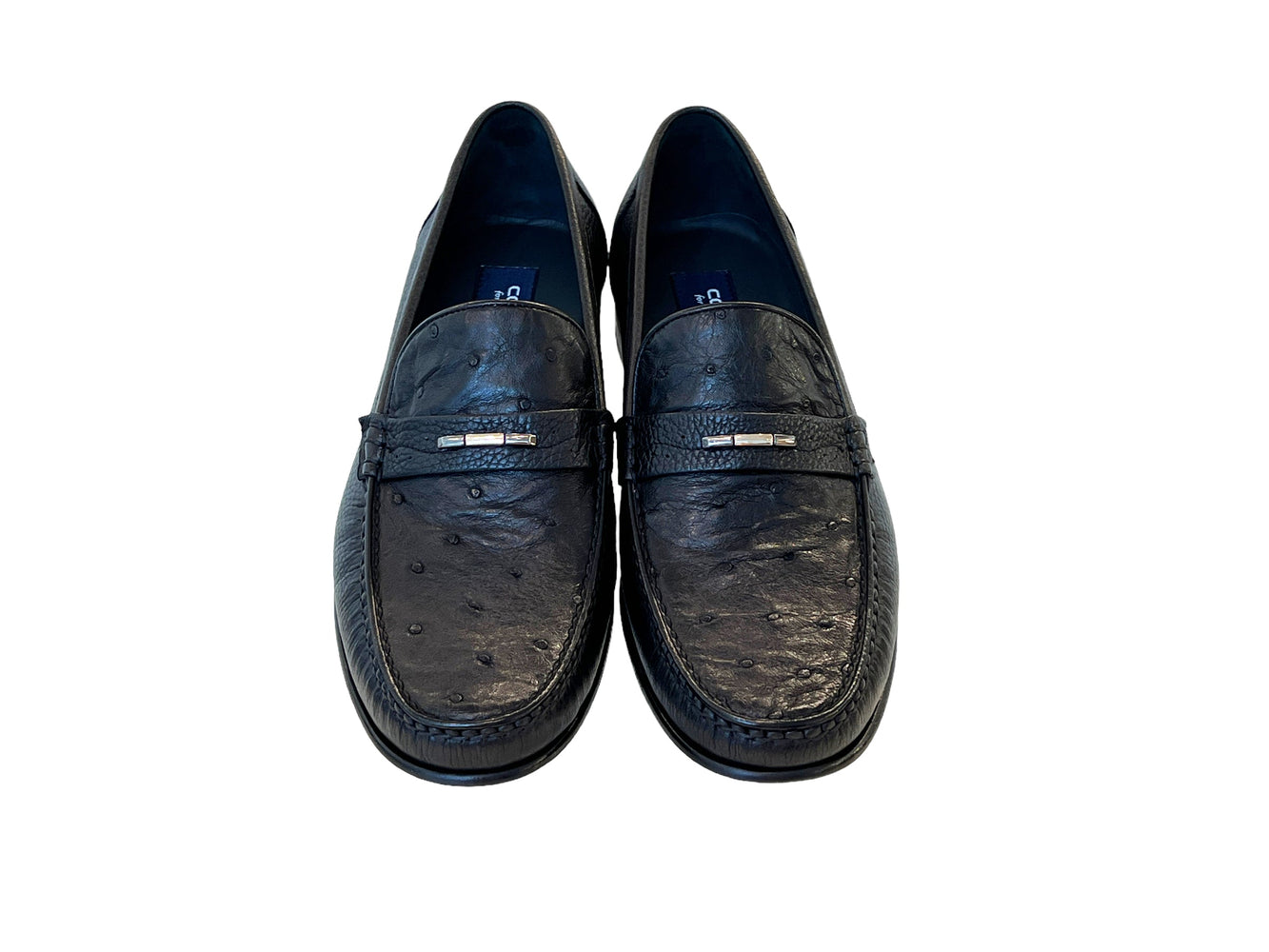 C001405-3898Ost- Genuine Ostrich- Black