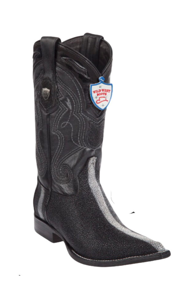 Bota de Mantarraya Original Horma Punta Recortada Wild West