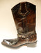 Mauri Chocolate Alligator & Calf Knee Boots 44238 - Dudes Boutique
