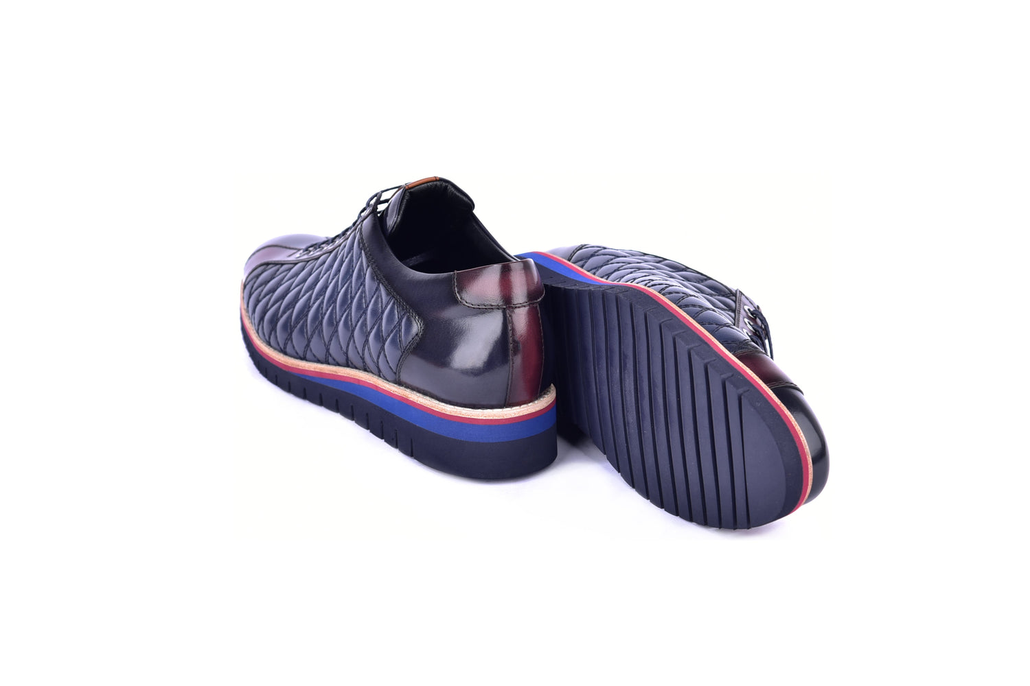 C21102-4005- Navy+Burgundy